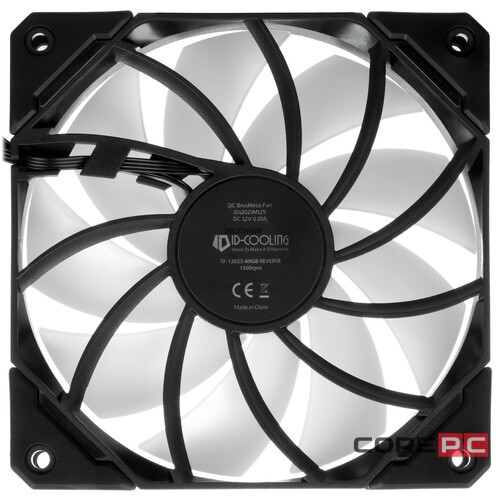 Вентилятор для корпуса ID-COOLING TF-12025-ARGB REVERSE