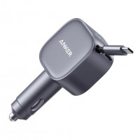 Автомобильное зар. устр. Anker Nano (A2738PA2) 75W с кабелем Type-C черное
