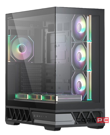 Компьютерный корпус XASTRA Q700 7ARGB-FS-C10-UC Black (Q700-7FS12A-C10-UC)