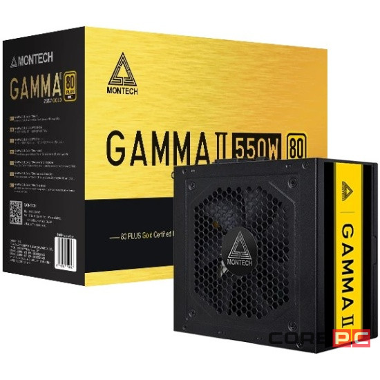 Блок питания Montech 550W GAMMA II Black (GAMMA550)