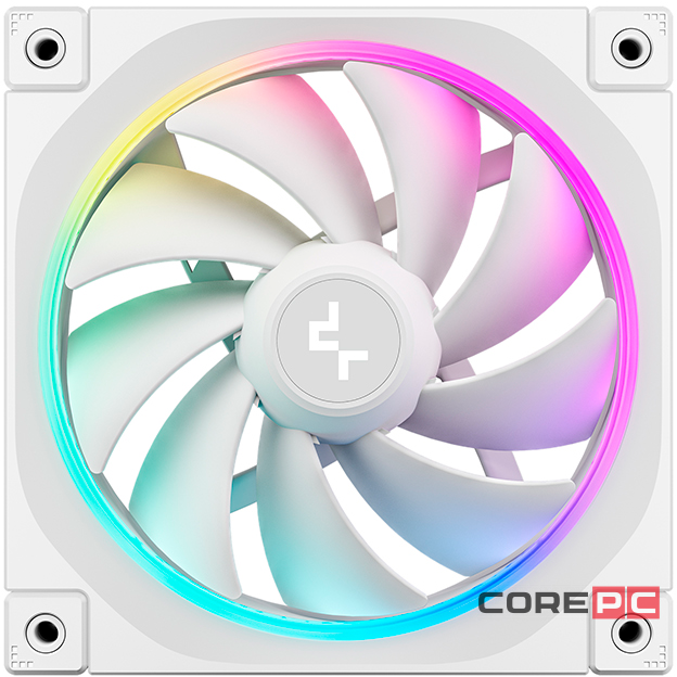 Комплект вентиляторов для корпуса Deepcool ARGB White (FL12 WH-3 IN 1)