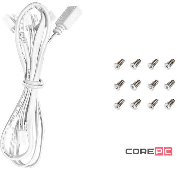 Комплект вентиляторов для корпуса Deepcool ARGB White (FL12 WH-3 IN 1)