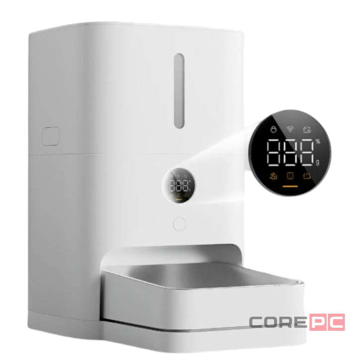 Автокормушка для животных Xiaomi Mijia Smart Pet Feeder 2 (MJWSQ02) 5L белая