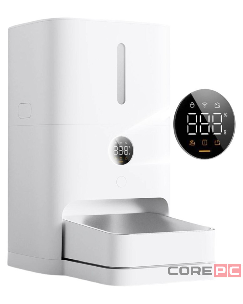 Автокормушка для животных Xiaomi Mijia Smart Pet Feeder 2 (MJWSQ02) 5L белая