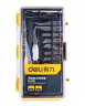 Набор ножей для резьбы по дереву Xiaomi Deli Utility Knife DL-DP1 (16 лезвий) черный