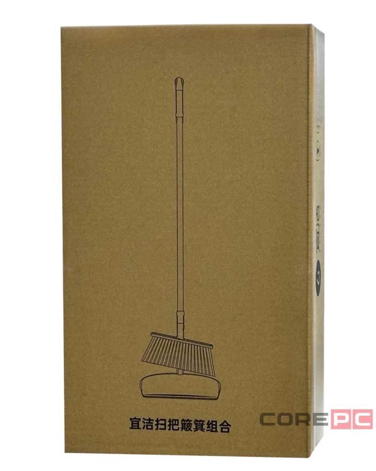 Набор для уборки Xiaomi YIJIE Broom Dustpan Combination щетка с совком YZ-03 белый