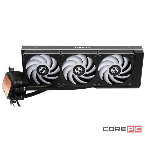 Система жидкостного охлаждения для процессора Lian Li HydroShift LCD 360R ARGB Black (G89.GHSLCD36RB.R0)