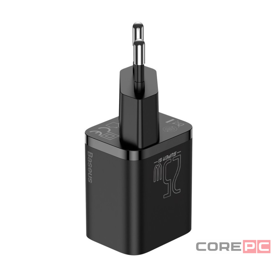 Сетевое зар. устр. Baseus Super Si 1C 3A 25W (CCSP020101) черное