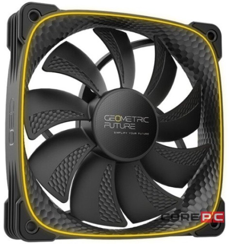 Вентилятор для корпуса Geometric Future Squama 2503RB 5V ARGB Reverse Black (1F2503R112001) (GF_SQM-2503RB-SP)