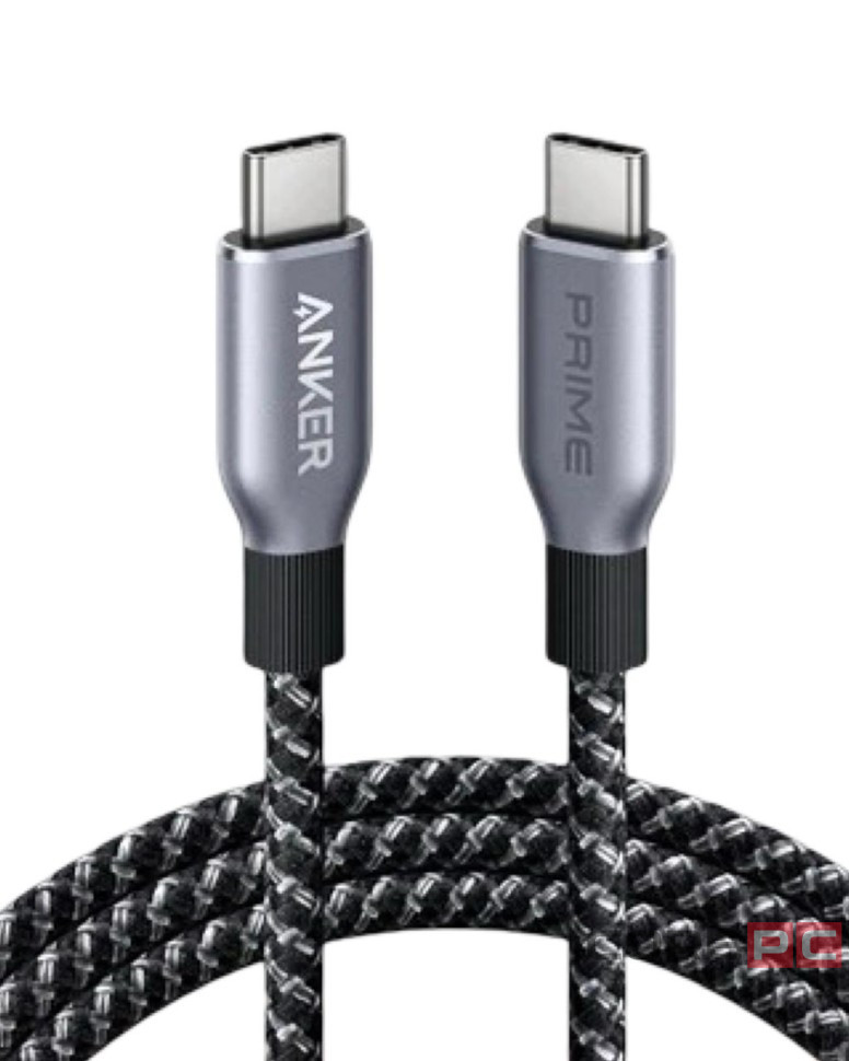 Usb Кабель-зарядка Type-C на Type-C Anker Prime (A88E2611) 240W 0.9м черный