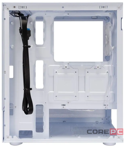 Компьютерный корпус 1STPLAYER MIKU Mi7 RGB White (Mi7-WH-2F1R-W-1F1-W)