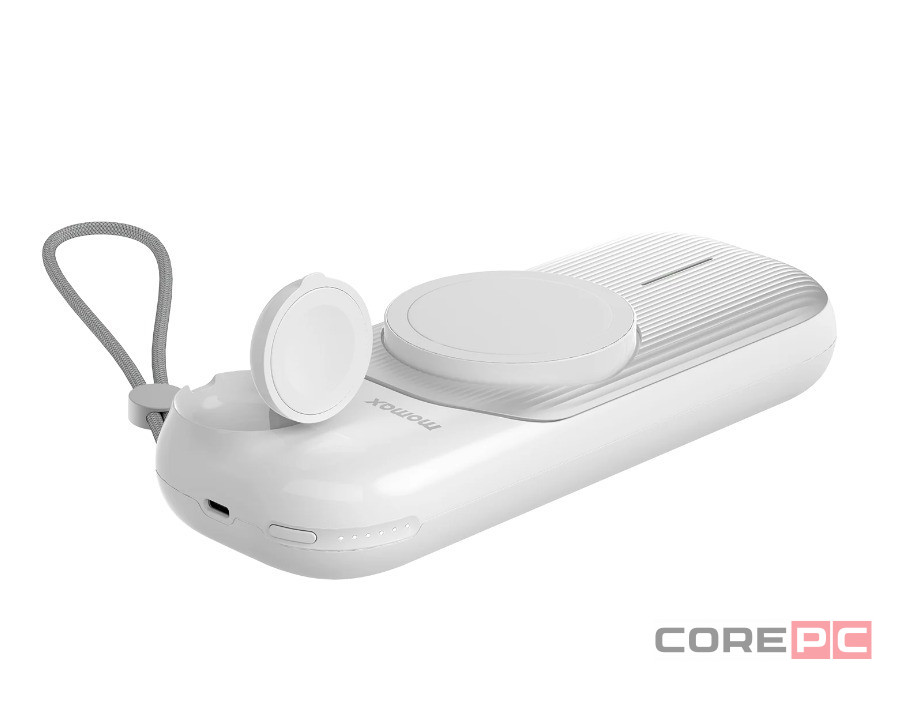 Беспроводное зарядное устройство Momax Airbox Go Power Capsule MA02W белое