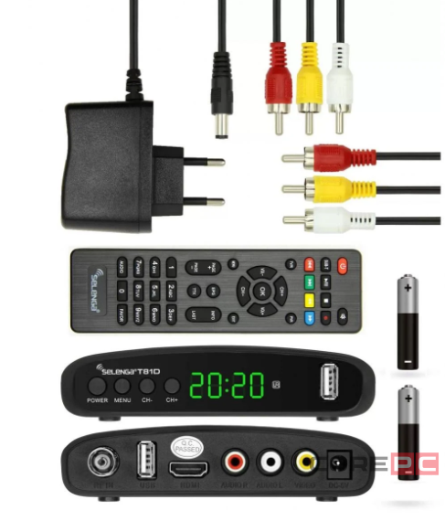 ТВ-приставка для приема цифрового телевидения Selenga T81D