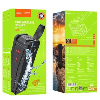 Bluetooth колонка Hoco HC6 Magic sports черная