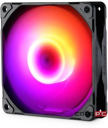 Комплект вентиляторов для корпуса PHANTEKS M25 DRGB Black PH-F120M25_DRGB_PWM_BK01_3P_RU PWM
