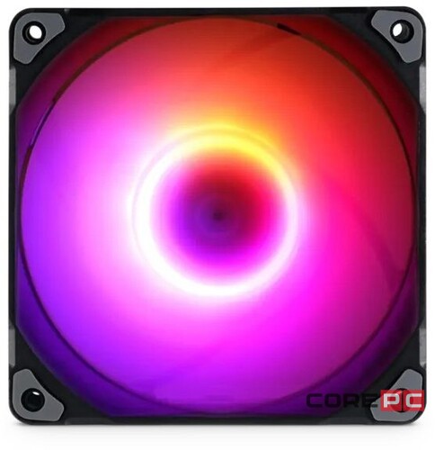 Комплект вентиляторов для корпуса PHANTEKS M25 DRGB Black PH-F120M25_DRGB_PWM_BK01_3P_RU PWM