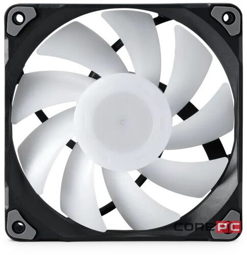 Комплект вентиляторов для корпуса PHANTEKS M25 DRGB Black PH-F120M25_DRGB_PWM_BK01_3P_RU PWM