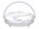 Настольная лампа Xiaomi Ezvalo Wireless Charging Lamp с функцией беспроводной зарядки и колонки Marble (LYYD01) (белый)