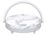 Настольная лампа Xiaomi Ezvalo Wireless Charging Lamp с функцией беспроводной зарядки и колонки Marble (LYYD01) (белый)