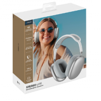 Беспроводные наушники Deppa Stereo Life (44305) (серебристый)