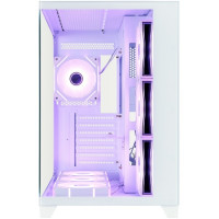 Компьютерный корпус 1STPLAYER MEGAVIEW MV8-TP ARGB White (MV8-TP-WH-6FC7R-W-1FC7-W-HUB2)