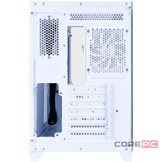 Компьютерный корпус 1STPLAYER MEGAVIEW MV8-TP ARGB White (MV8-TP-WH-6FC7R-W-1FC7-W-HUB2)