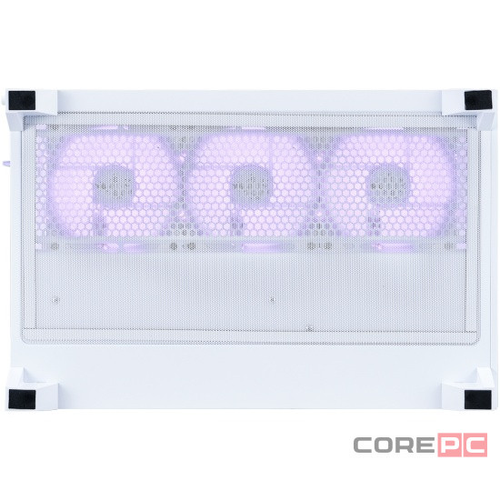 Компьютерный корпус 1STPLAYER MEGAVIEW MV8-TP ARGB White (MV8-TP-WH-6FC7R-W-1FC7-W-HUB2)