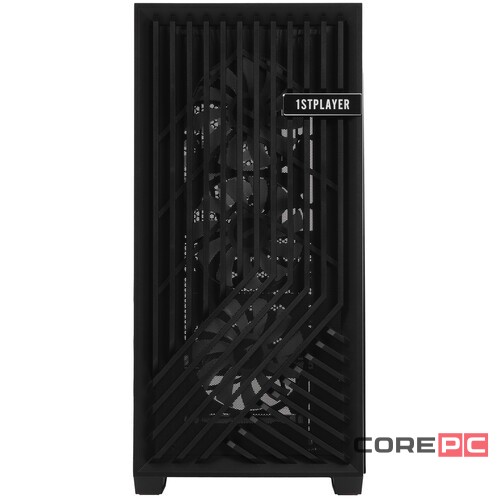Компьютерный корпус 1STPLAYER FD8 FRGB Black (FD8-BK-4F1)
