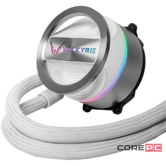 Система жидкостного охлаждения для процессора Valkyrie Dragonfang 360 ARGB White (HW GL360W)