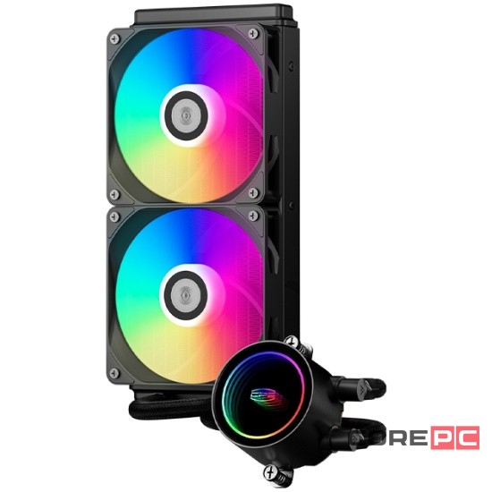 Система жидкостного охлаждения для процессора PCCooler DA240 ARGB BK Black (DA240-BKAWXX-GL)