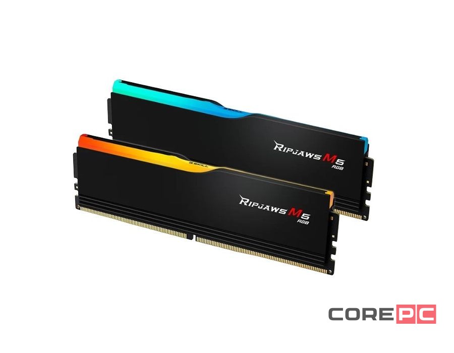 Оперативная память 64 Gb 6000 MHz G.Skill RIPJAWS M5 RGB Black (F5-6000J3040G32GX2-RM5RK)