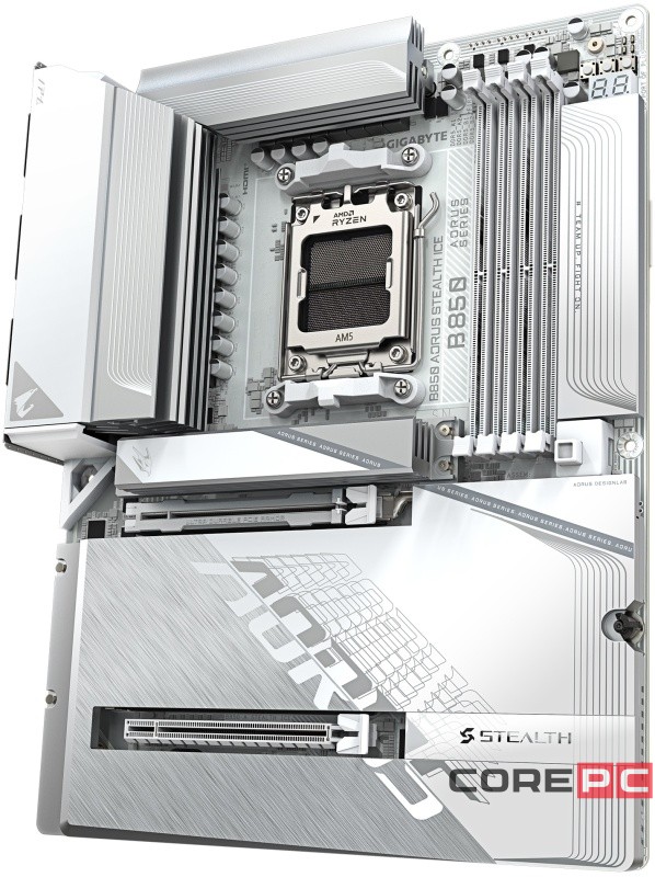 Материнская плата Gigabyte B850 AORUS STEALTH ICE