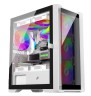 Компьютерный корпус 1STPLAYER TRILOBITE T4-G GLASS ARGB White (T4-G-WH-4FS7-W)