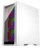 Компьютерный корпус 1STPLAYER TRILOBITE T4-G GLASS ARGB White (T4-G-WH-4FS7-W)