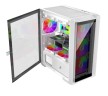 Компьютерный корпус 1STPLAYER TRILOBITE T4-G GLASS ARGB White (T4-G-WH-4FS7-W)