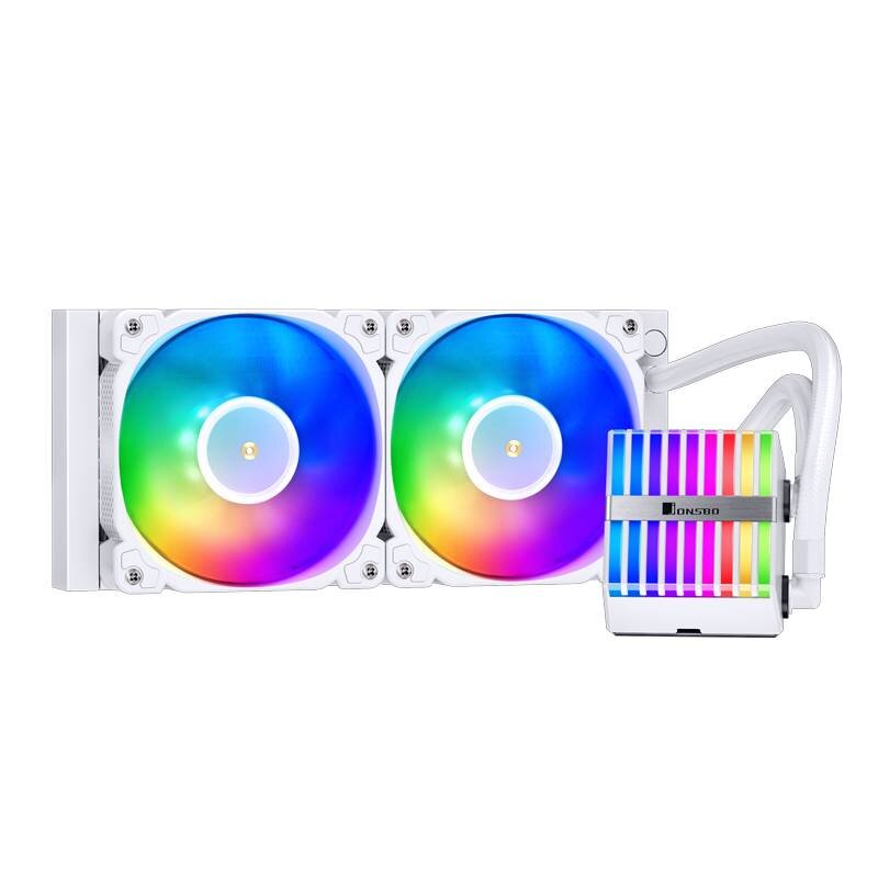 Система жидкостного охлаждения для процессора JONSBO HXW-240 ARGB White PWM