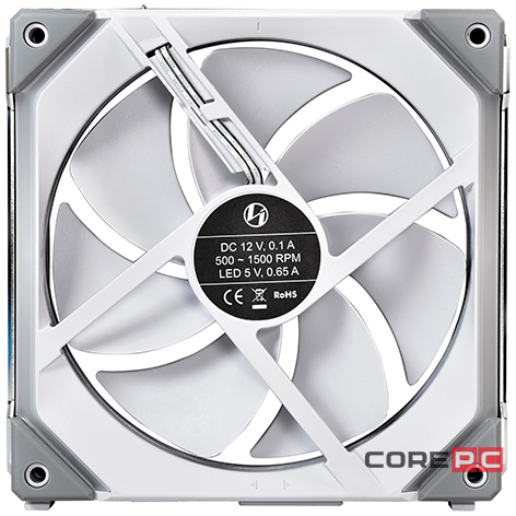 Вентилятор для корпуса Lian Li UNI FAN SL120 ARGB White (G99.12UF1W.R0)