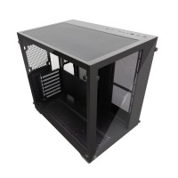 Компьютерный корпус 1STPLAYER MEGAVIEW MV6 Black (MV6-BK)