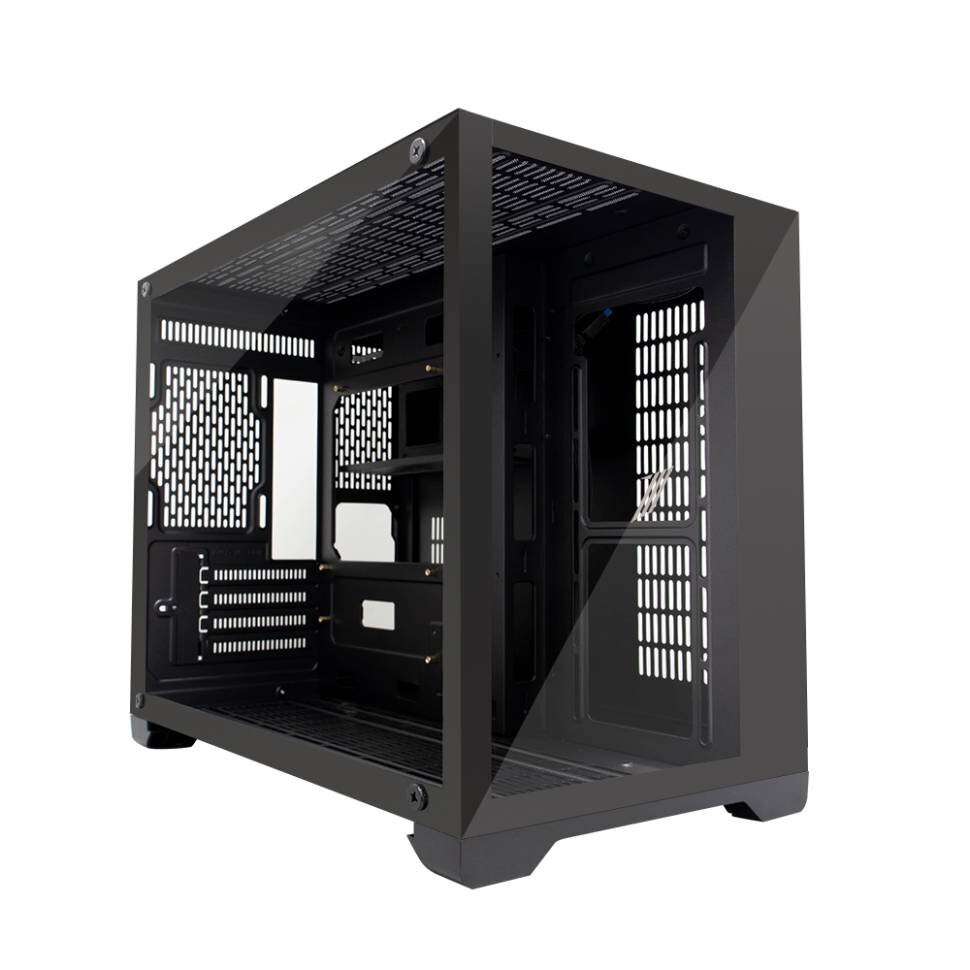 Компьютерный корпус 1STPLAYER MEGAVIEW MV6 Black (MV6-BK)