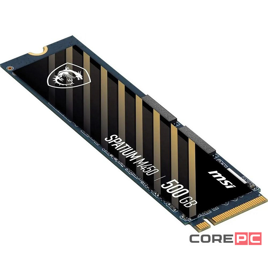 Твердотельный накопитель MSI 500 Gb SPATIUM M450 (S78-440K240-P83)