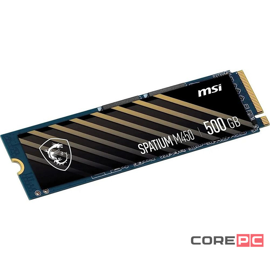 Твердотельный накопитель MSI 500 Gb SPATIUM M450 (S78-440K240-P83)