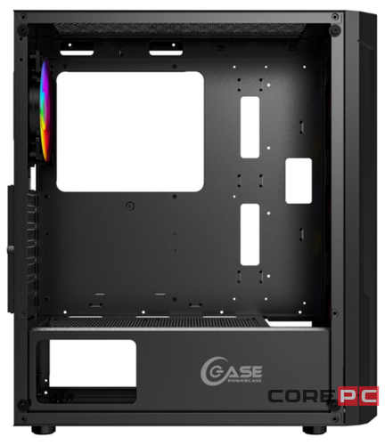 Компьютерный корпус Powercase MISTRAL EVO Air TG Black CMIEE-A4