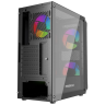 Компьютерный корпус Powercase MISTRAL EVO Air TG Black CMIEE-A4
