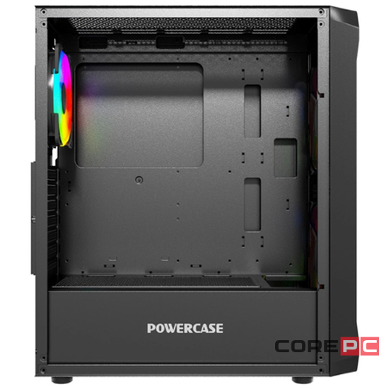 Компьютерный корпус Powercase MISTRAL EVO Air TG Black CMIEE-A4