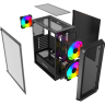 Компьютерный корпус Powercase MISTRAL EVO Air TG Black CMIEE-A4