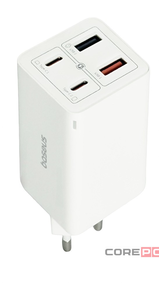 Сетевое зар. устр. Baseus GaN6Pro Fast Charger 2USB/2C 100W P10162705212-00 белое