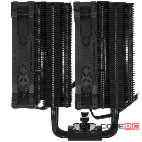 Кулер для процессора PentaWave Z06D Black PW-Z06D-BK PWM