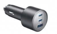 Автомобильное зар. устр. Anker A2737 167.5W 1USB/2USB-C черное