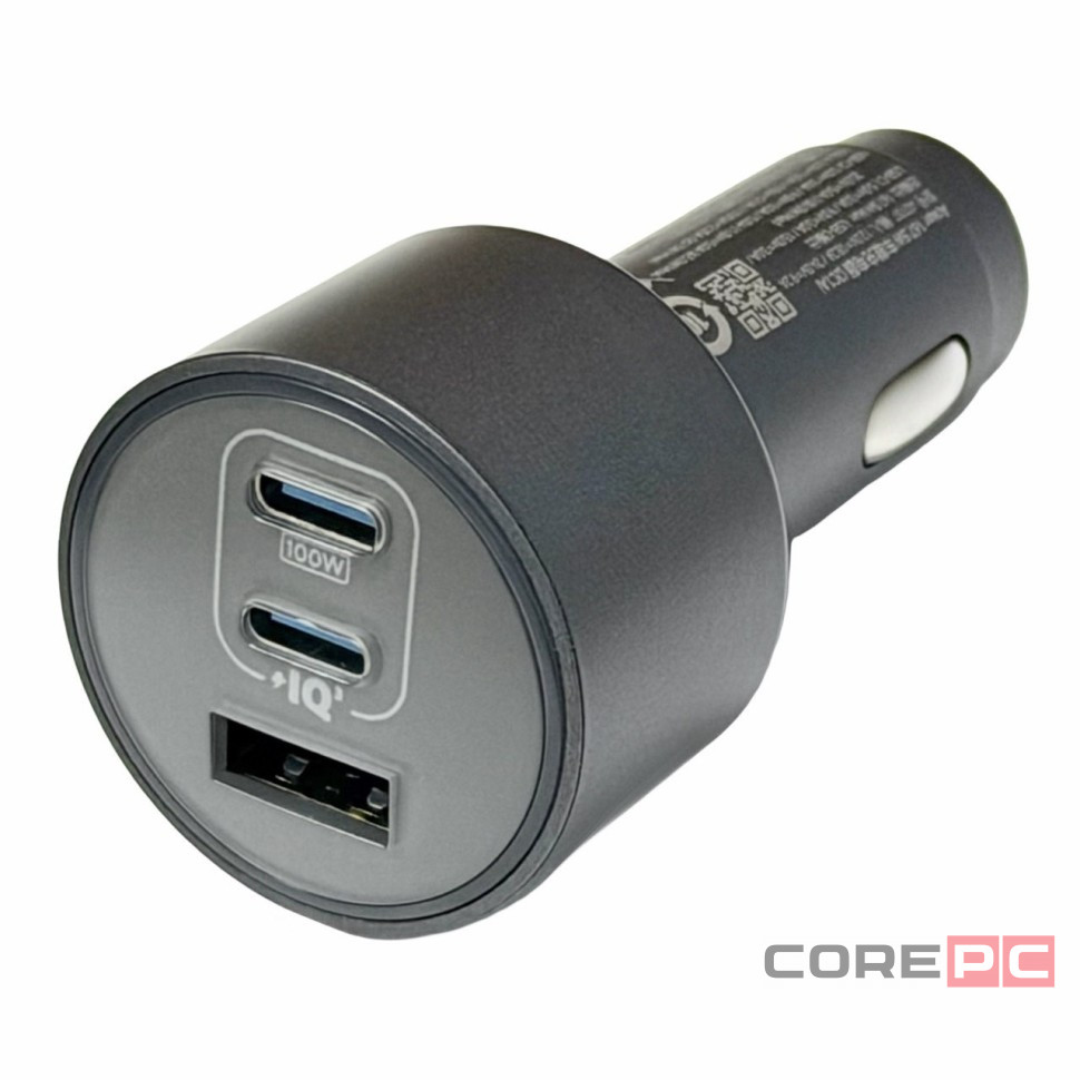 Автомобильное зар. устр. Anker A2737 167.5W 1USB/2USB-C черное