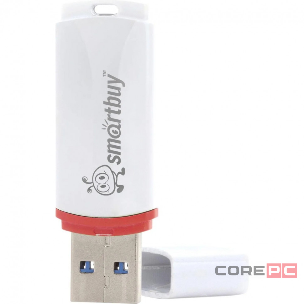 USB флеш накопитель Smartbuy 64GB Crown White (SB64GBCRW-W)